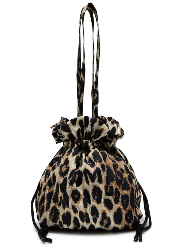 Photo: Damson Madder Leopard-print Shell top Handle bag - One Size