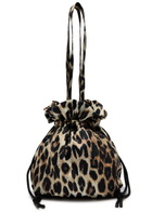 Damson Madder Leopard-print Shell top Handle bag - One Size