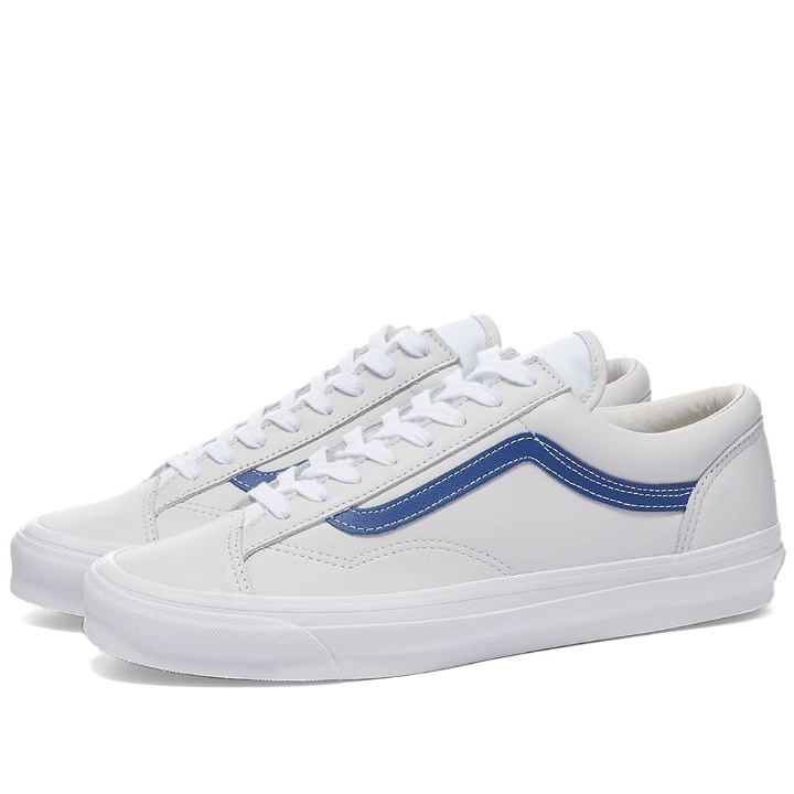 Photo: Vans Vault UA OG Style 36 LX Sneakers in Blue/True White