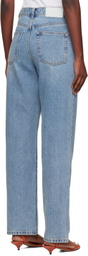Dunst Blue Essential Straight Full Length Jeans
