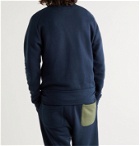 Universal Works - Loopback Organic Cotton-Blend Jersey Sweatshirt - Blue