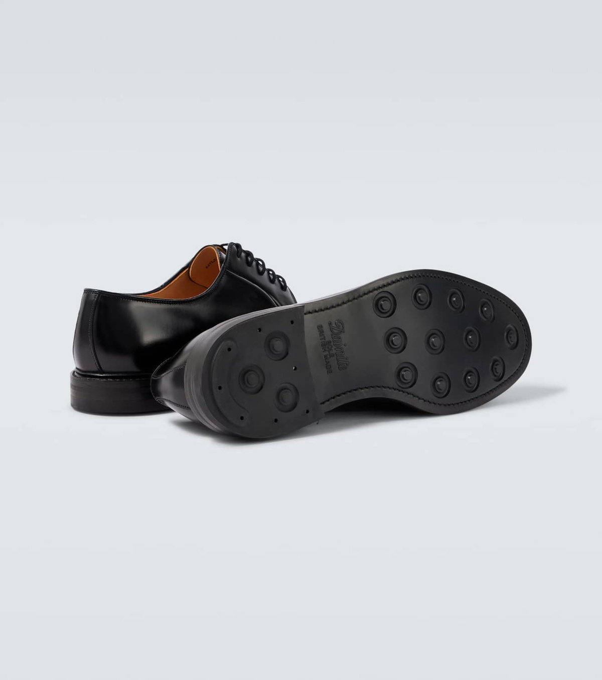 George Cleverley Archie calf leather derby shoes