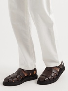 Officine Creative - Lyndon Leather Sandals - Brown