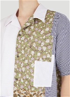 Patchwork Shirt in White
