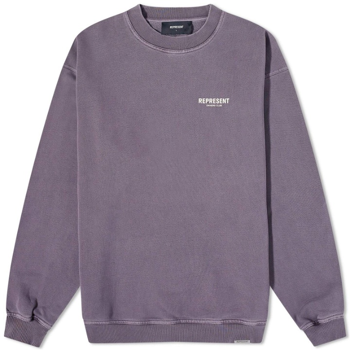 Photo: Represent Men's Owners Club Sweat in Violet