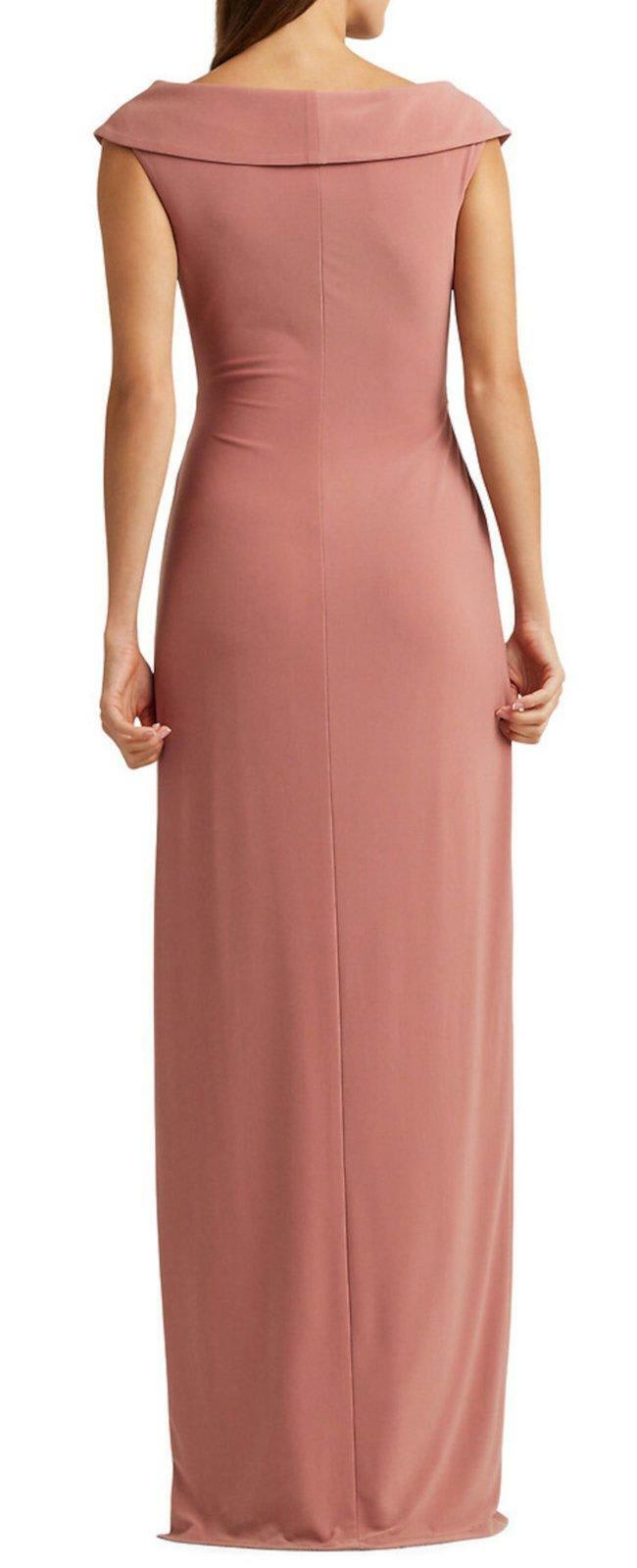 Ralph Lauren V-neck Sleeveless Maxi Dress Ralph Lauren Collection