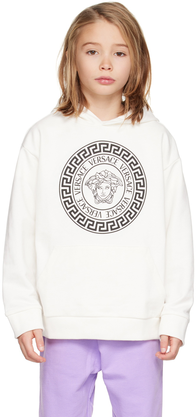 White hot sale versace sweatshirt