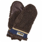 Elmer Gloves Wool Pile Flip Mitten in Brown