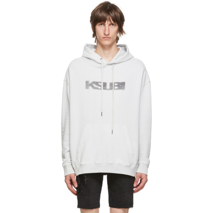 Photo: Ksubi Grey Sign Of The Times Hoodie