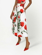 DOLCE & GABBANA - Printed Midi Skirt