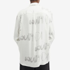 Soulland Men's Damon Shirt in White Aop