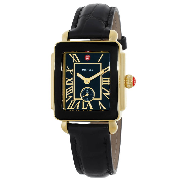 Photo: Michele Deco Mid Sport Quartz Black Dial Ladies Watch MWW06H000004