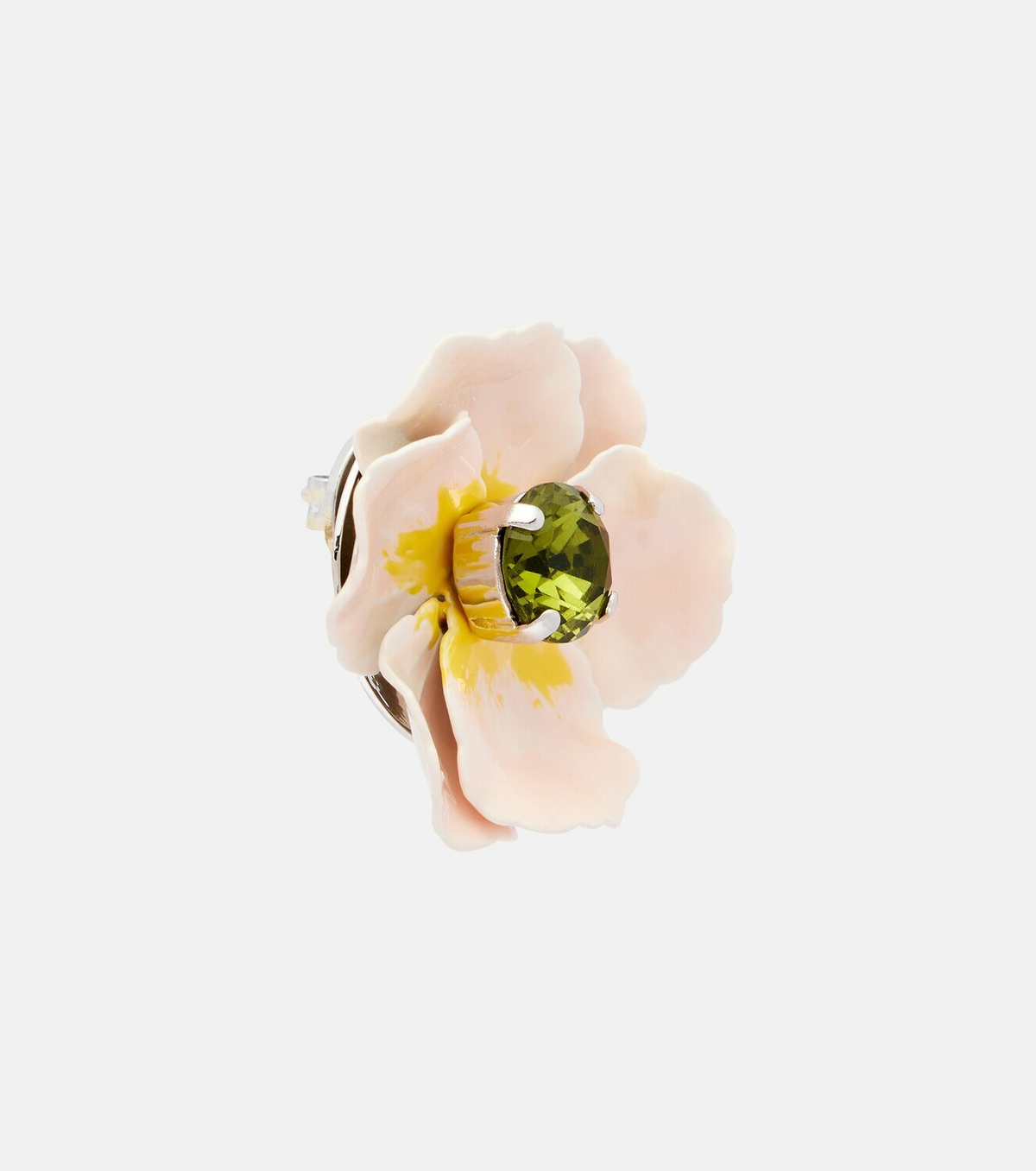 Simone Rocha Blooming Poppy embellished earrings