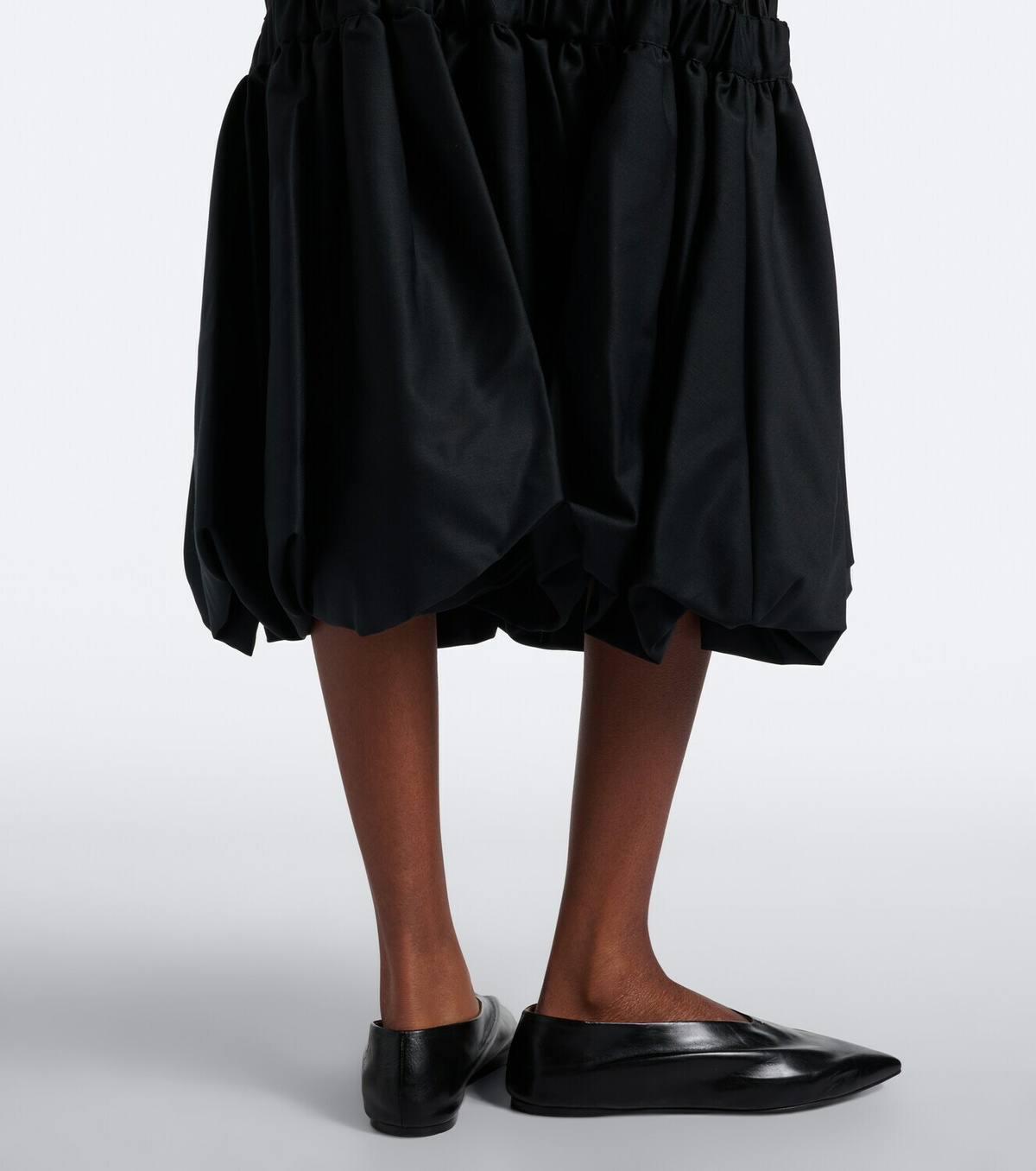 Noir Kei Ninomiya Tiered midi skirt