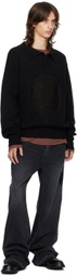 JiyongKim Black Straight Jeans