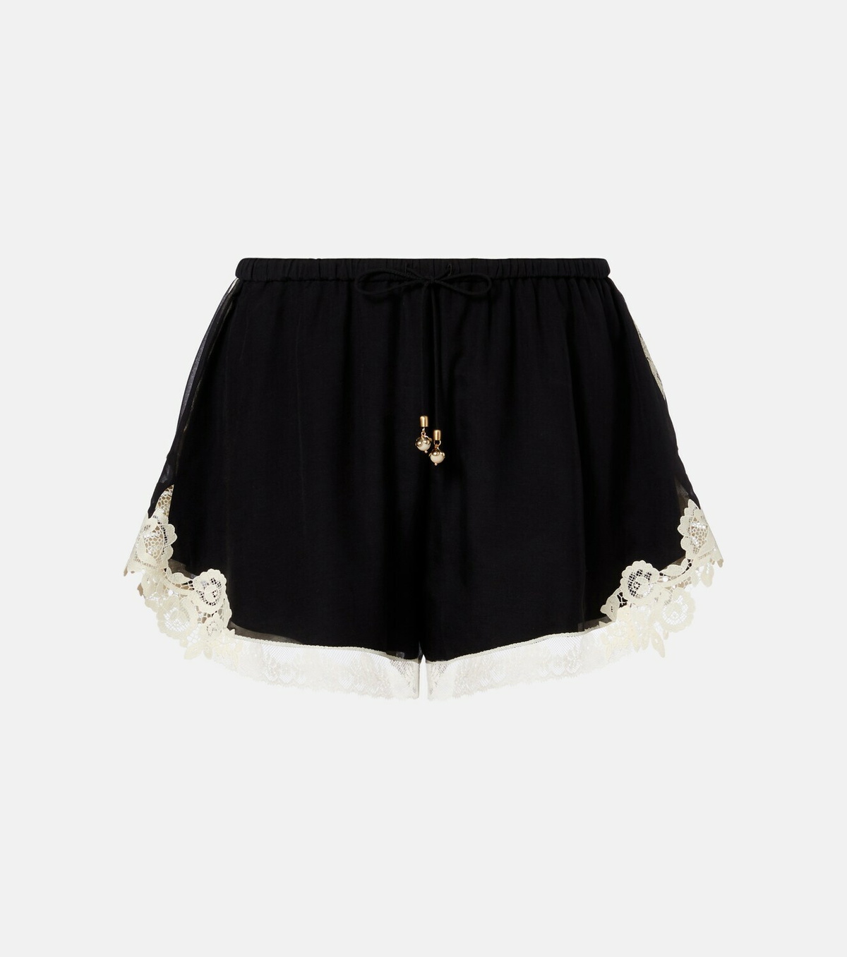 Zimmermann Roselight cotton and silk shorts