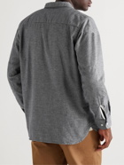 Universal Works - Convertible-Collar Cotton Shirt - Gray
