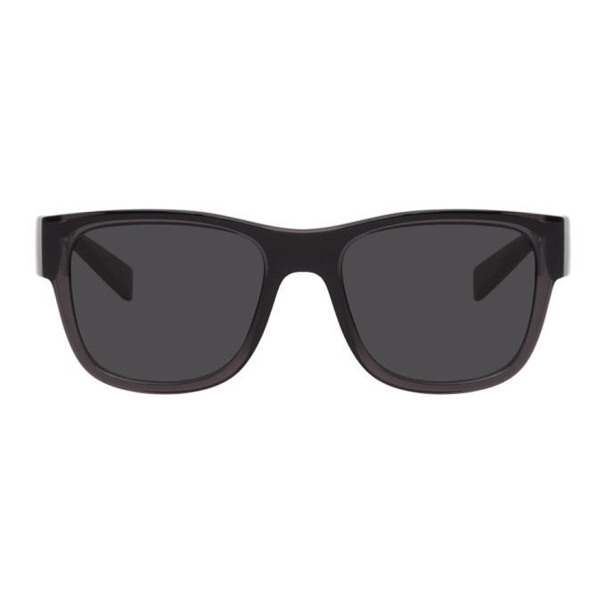 Photo: Dolce and Gabbana Black Transparent Square Sunglasses