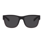 Dolce and Gabbana Black Transparent Square Sunglasses