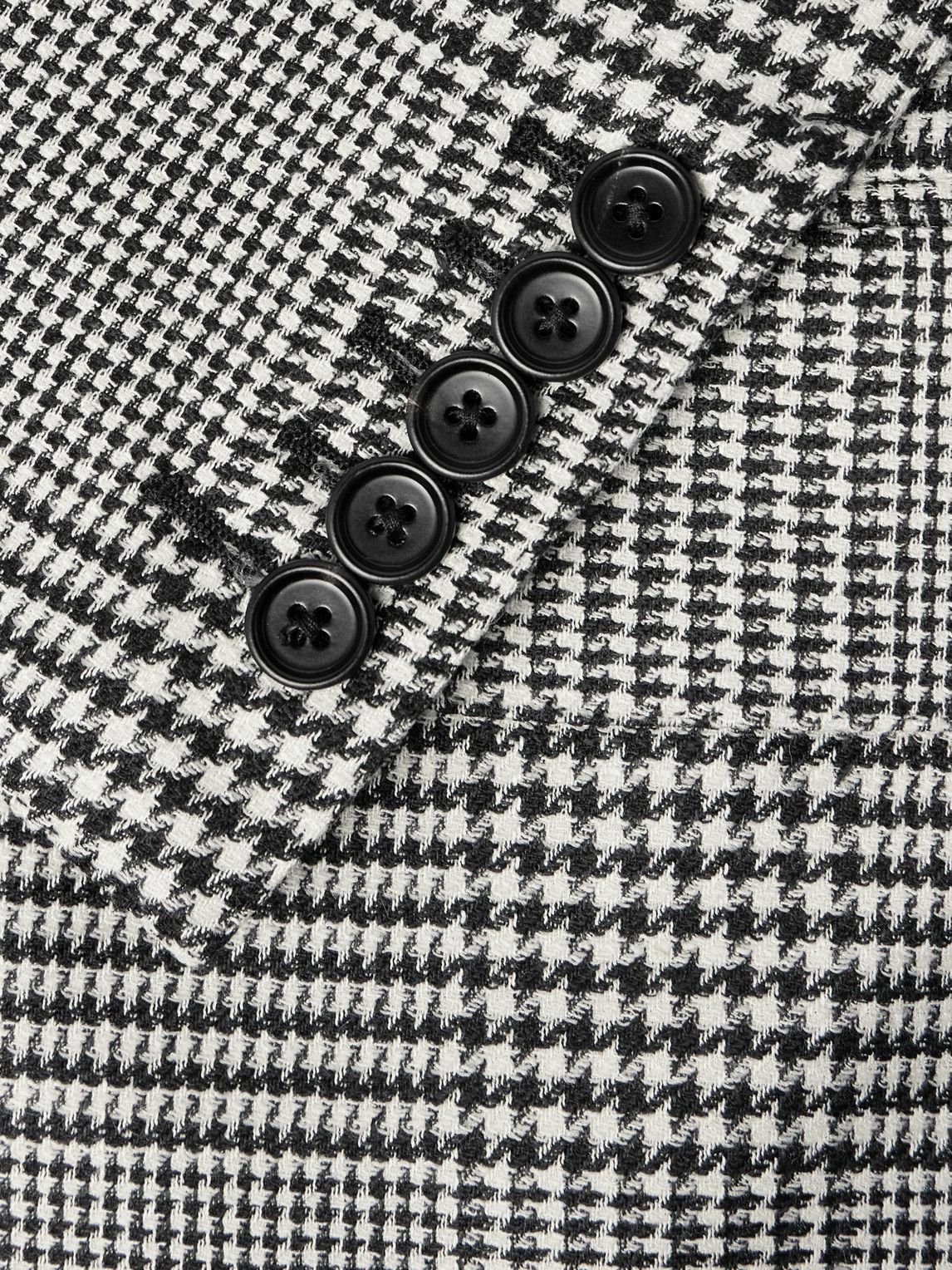 Blazer Tom Ford Dyllan Noir à Rayures En Relief - Taille 52 L - Neuf Sans étiquettes