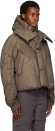 Entire Studios Brown XR Down Jacket