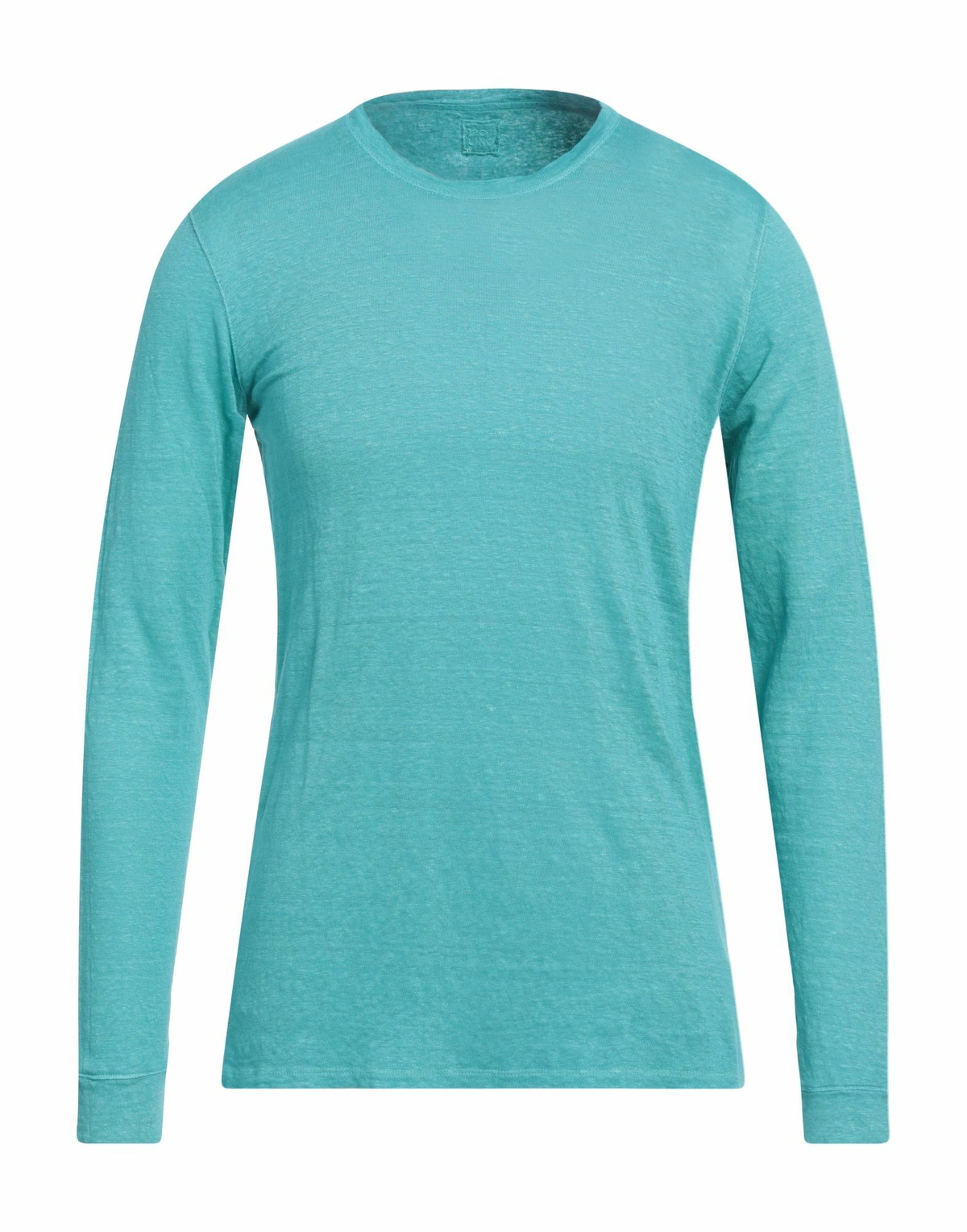 120% Lino Mens T-shirt Turquoise