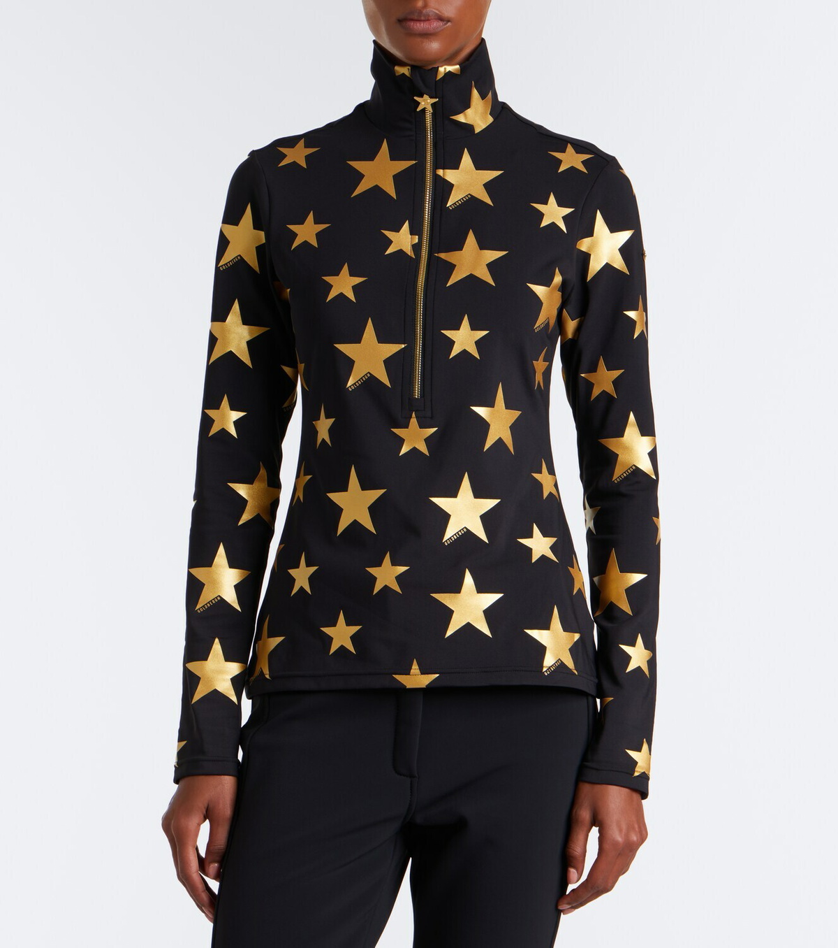 Goldbergh Hikari printed half-zip ski top