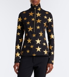Goldbergh Hikari printed half-zip ski top