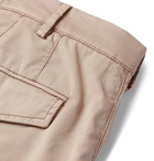 Brunello Cucinelli - Cotton-Blend Twill Shorts - Neutrals