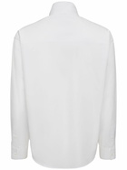 AMI PARIS Scarf Collar Cotton Poplin Shirt