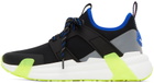 Moncler Black & Blue Lunarove Low Top Sneakers