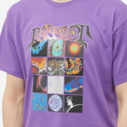 PACCBET Men's Space Logo T-Shirt in Purple