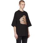 Palm Angels Black Big Bear Over T-Shirt