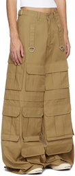 VETEMENTS Beige Multipocket Cargo Pants