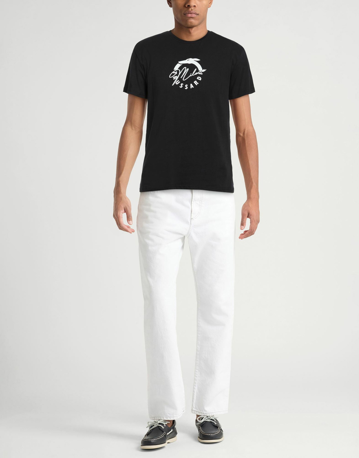 Trussardi Mens T-shirt in Black