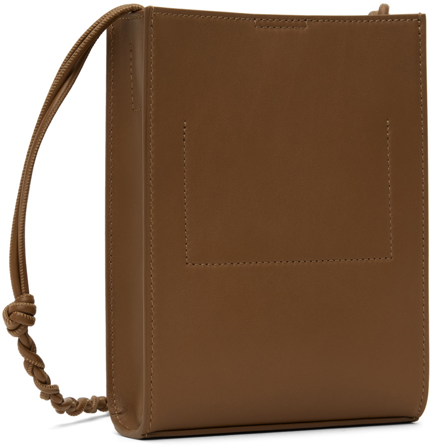 Jil Sander Brown Tangle Small Bag