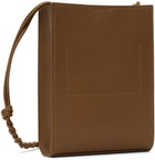 Jil Sander Brown Tangle Small Bag