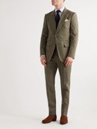 TOM FORD - Shelton Slim-Fit Cotton-Blend Twill Suit Jacket - Green