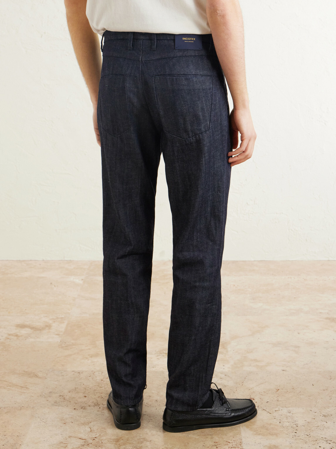 Slowear - Straight-Leg Pleated Jeans - Blue