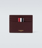 Thom Browne RWB Stripe leather cardholder
