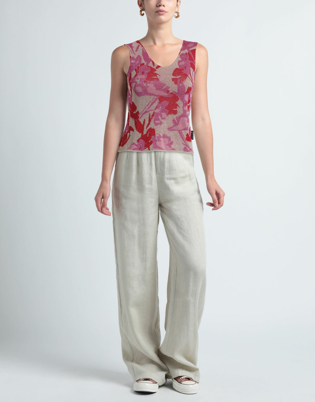 Alessia Santi Womens Top in Fuchsia