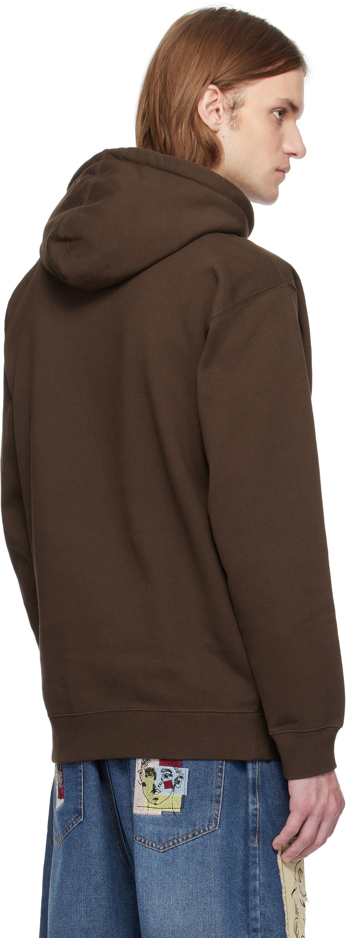 KidSuper Brown String Puppet Hoodie
