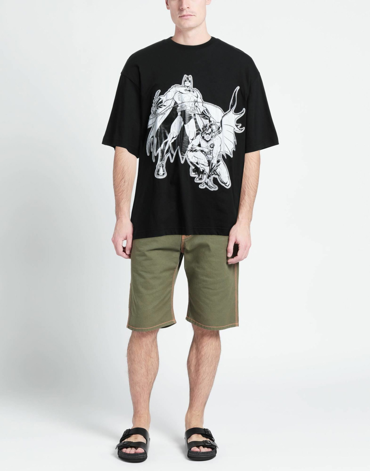 Lanvin Mens T-shirt in Black
