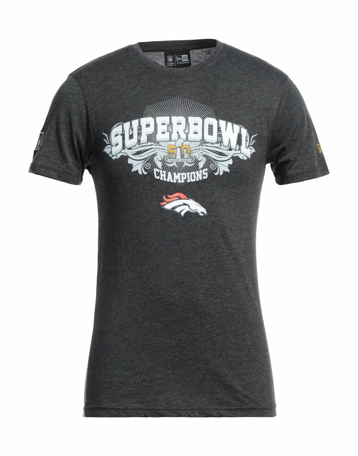 New Era Mens T-shirt in Grey