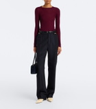 Jil Sander Ribbed-knit wool sweater