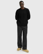 Arte Antwerp Arte Knit Sweater Black Mens Pullover