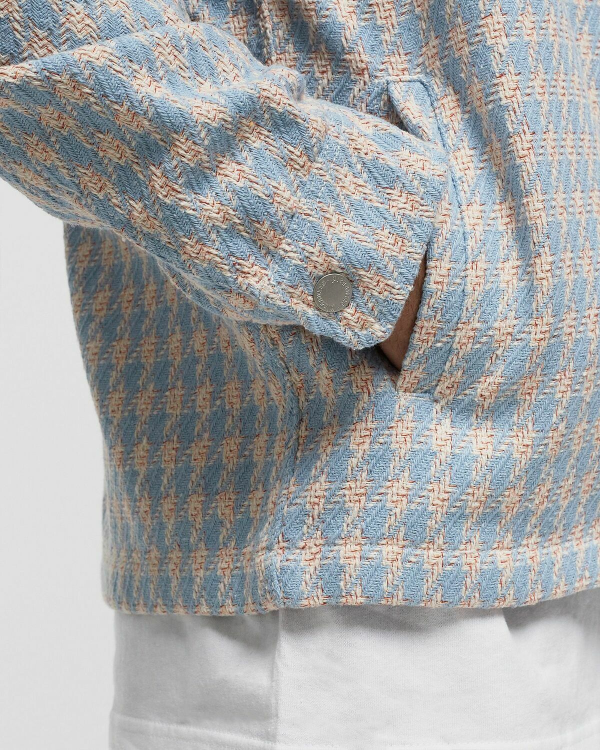 Pleasures Folklore Work Jacket Blue Overshirts