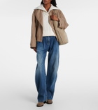 Brunello Cucinelli Suede ankle boots
