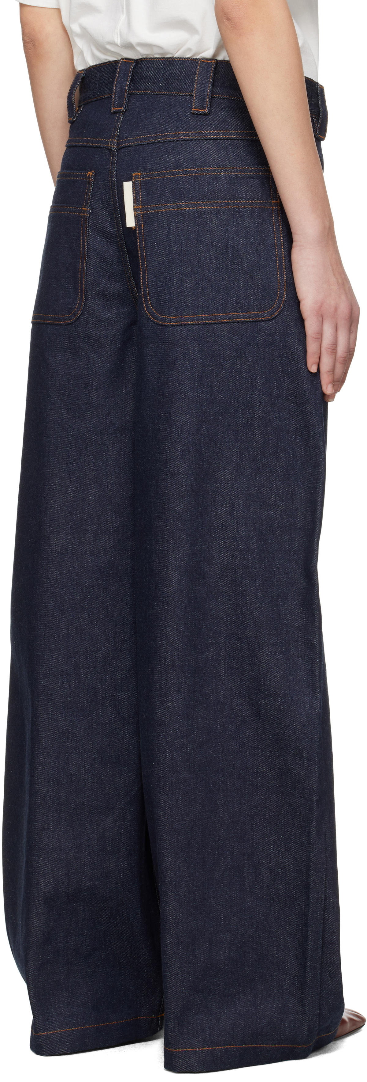 Meta Campania Collective Blue Egon Wide-Leg Jeans