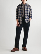Oliver Spencer - Straight-Leg Cotton-Corduroy Trousers - Blue